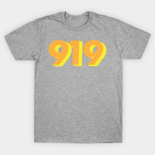 919 - Triangle, North Carolina T-Shirt